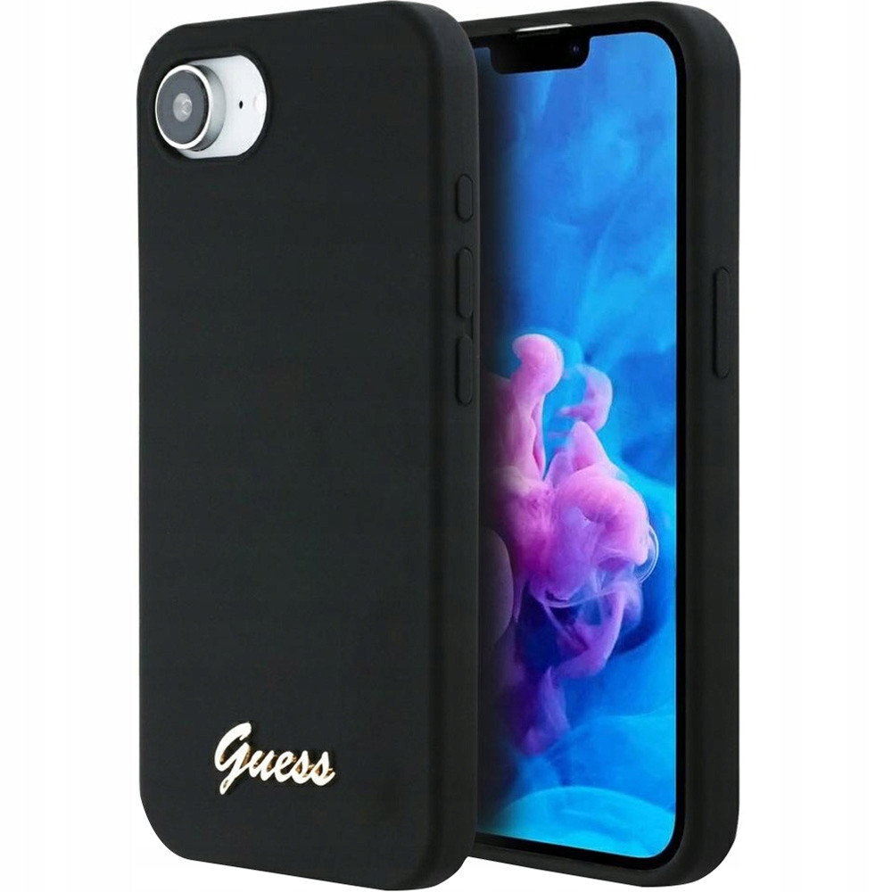 Pouzdro Guess pro iPhone 16e, MagSafe, módní, ochranné, stylové, silikonové