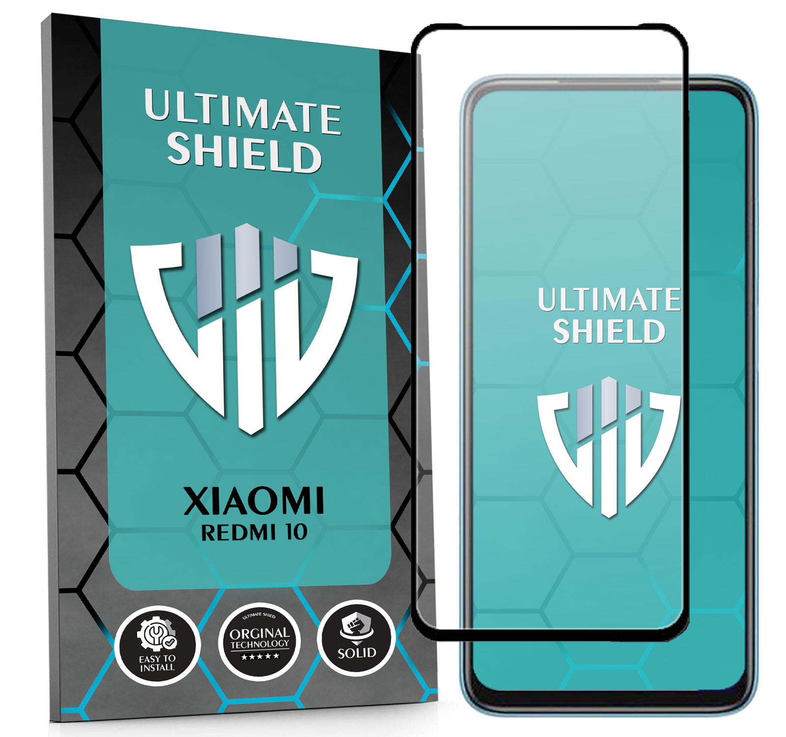 Megapak 5v1 Pancéřové Sklo 5D Rychlé Sklíčko Pro Xiaomi Redmi 10