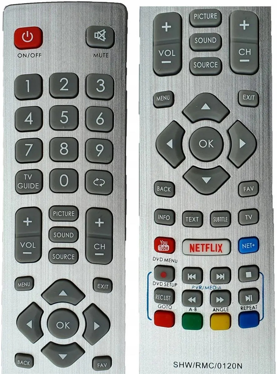 Dálkový ovladač pro Tv Sharp Aquos Shw Rm 0120N Ir0023
