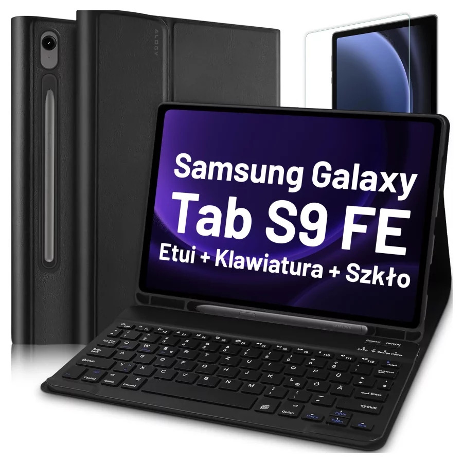 Pouzdro Klávesnice Sklo pro Samsung Galaxy Tab S9 Fe 10.9 SM-X510 SM-X516