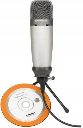 Samson C03U Usb velkomembránový kondenzátorový mikrofon stativ a kabel