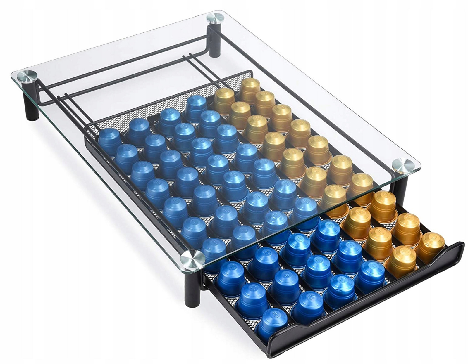 Zásobník na kapsle do kávovarů Nespresso na 60ks