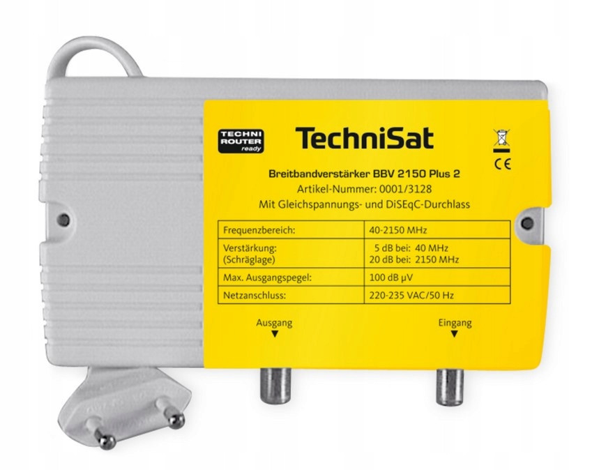 Širokopásmový zesilovač Bbv 2150 Plus 2