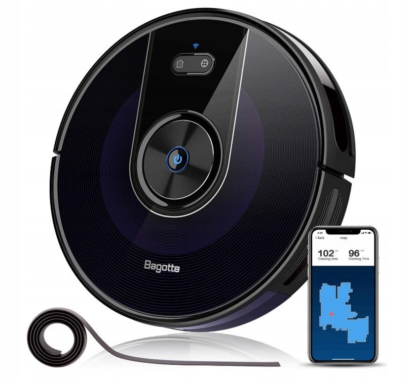 Vysavač s funkcí mopu Bagotte BG800 2400 Pa 55 dB
