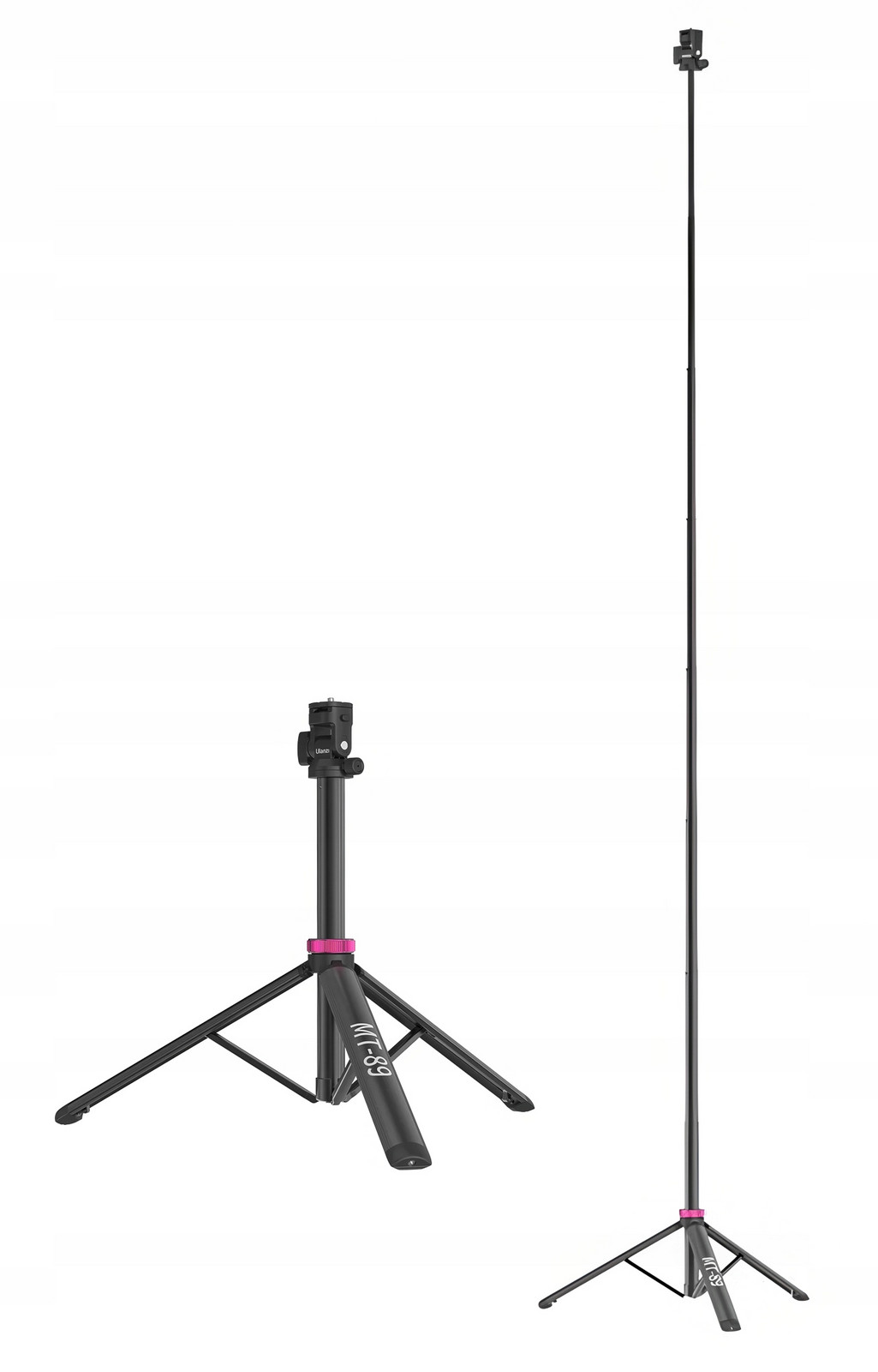 Osvětlovací stativ Ulanzi MT-89 od 40,5 cm do 201 cm pro kamerové lampy