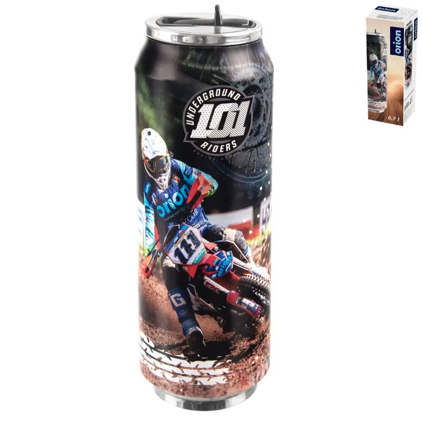 ORION Termoska nerez 0,7L plechovka  MOTOKROS