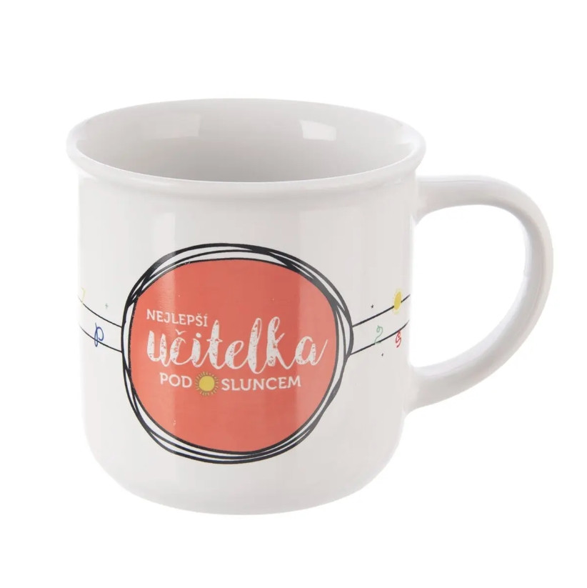 ORION Hrnek porcelán 340ml NEJLEPŠÍ UČITELKA