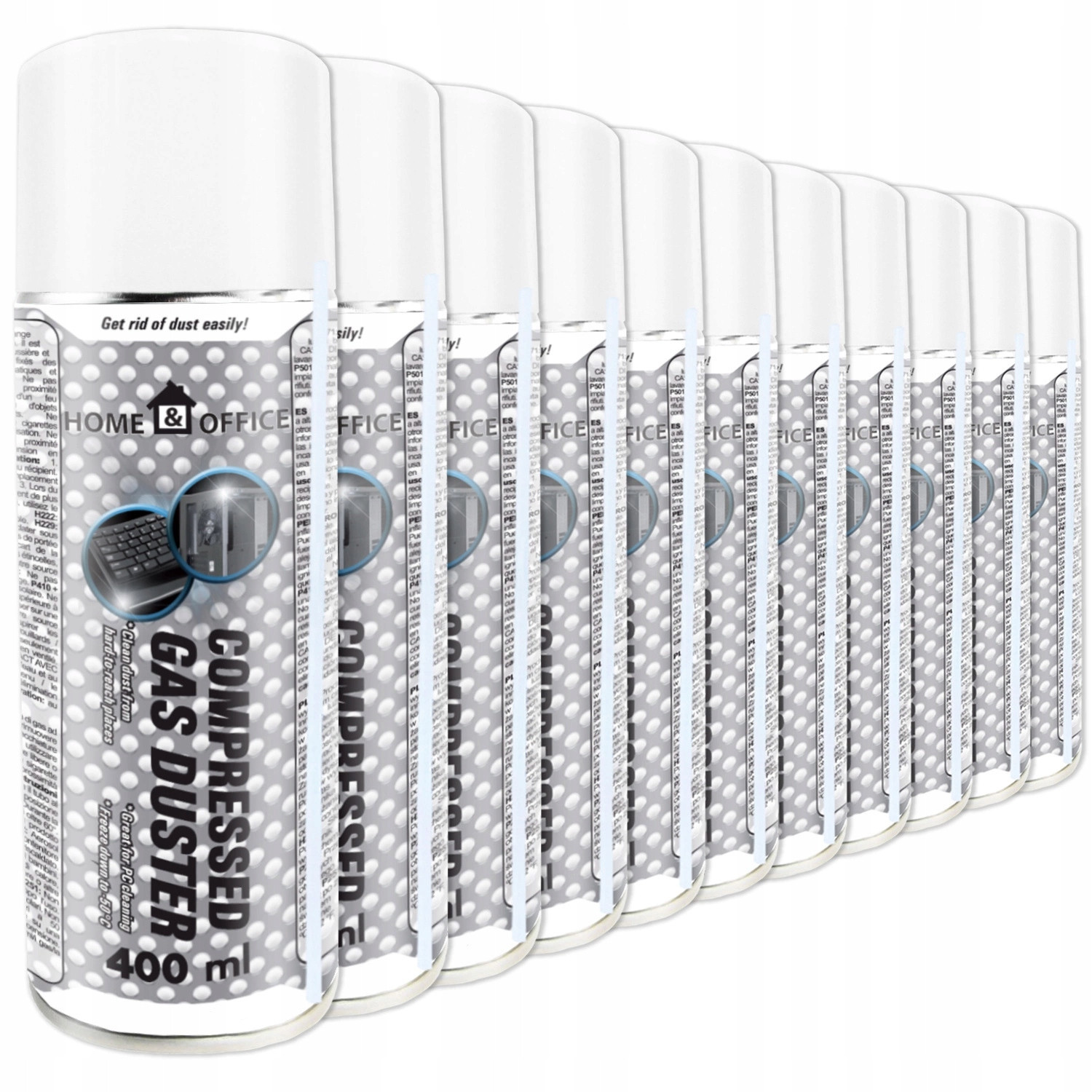 11x Aabcooling Stlačený-vzduch 400ml TRUBKA-15cm