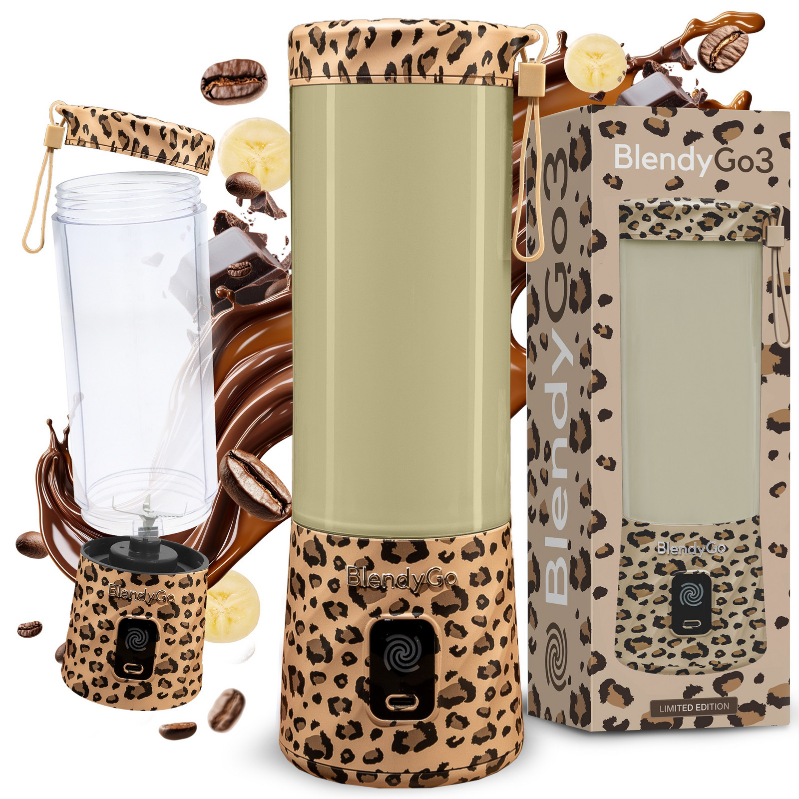 Originální mixér BlendyGo 3 – Bezdrátový Usb Limitovaná Nabídka