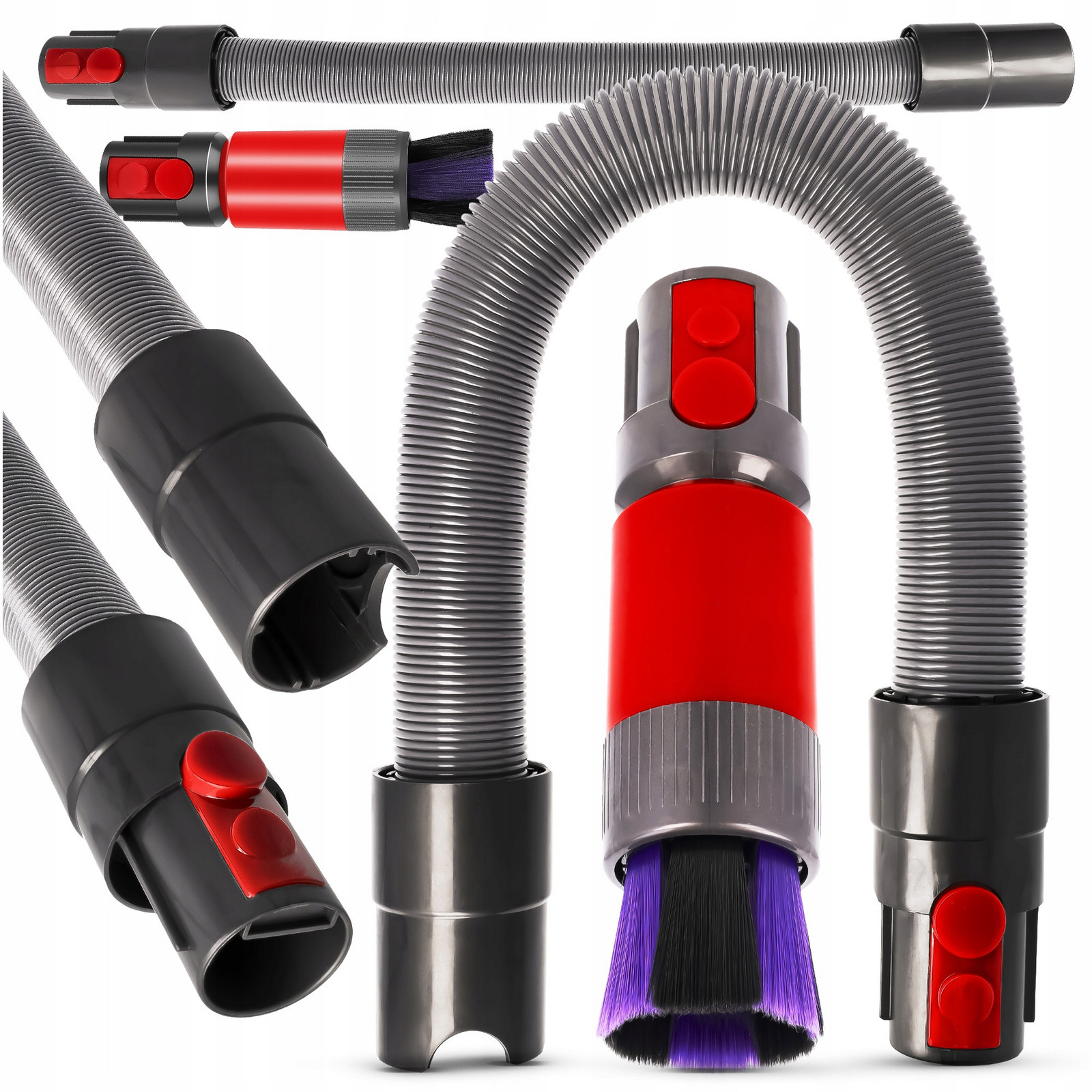 Hadice K Vysavači Kartáč Měkká Prodlužka Trubka pro Dyson V7 V8 V10 V11