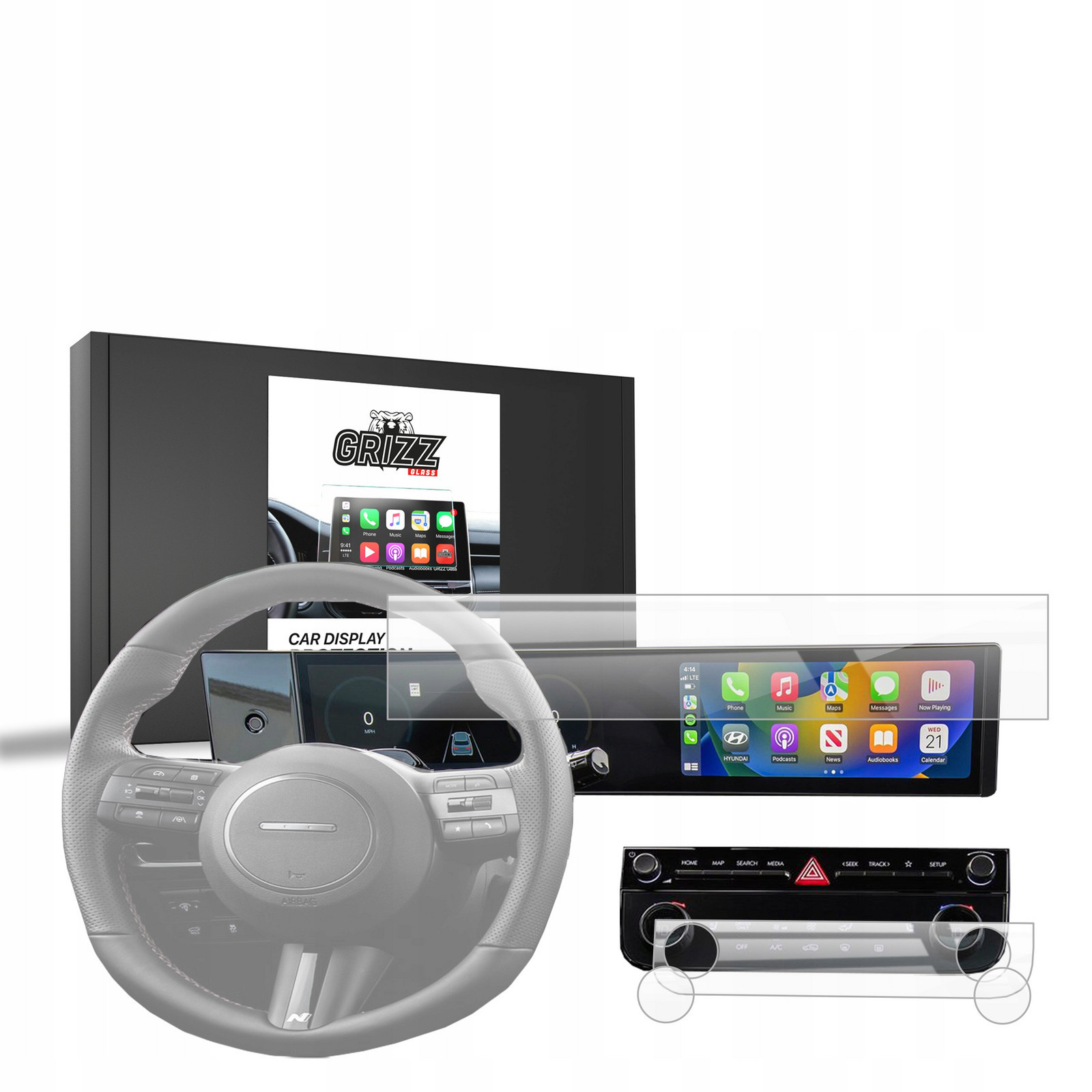 3v1 Fólie pro Hyundai Tucson 12,3