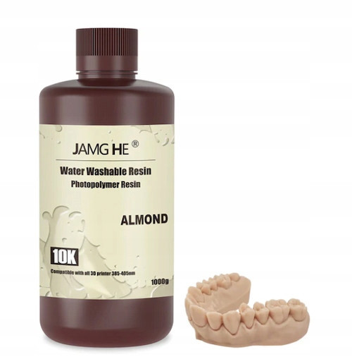 3D pryskyřice Jamghe Omyvatelná vodou Mandle 1 kg