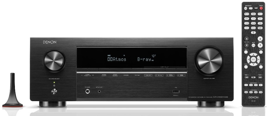 Denon zesilovač AVR-X1800H Dab 7.2 černý