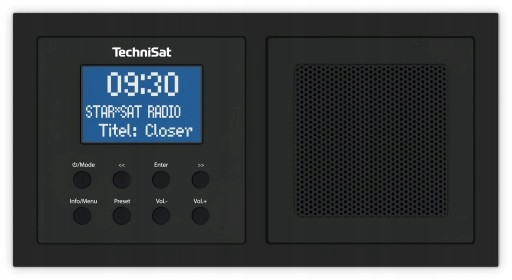 Vestavné rádio Digitradio UP1,Dab+,BT TechniSat