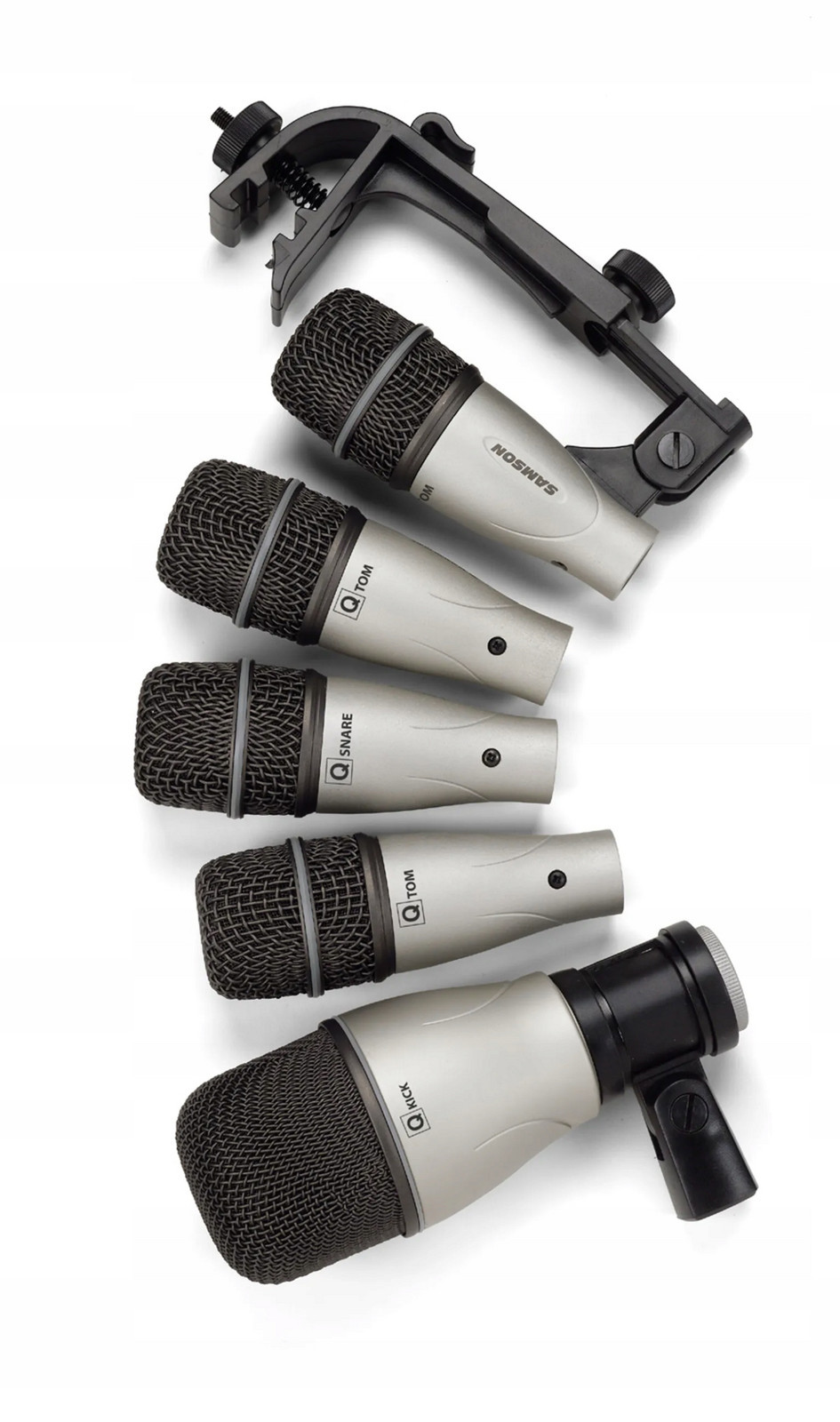 Samson 5kitová 5-dílná sada bicích mikrofonů Kufr