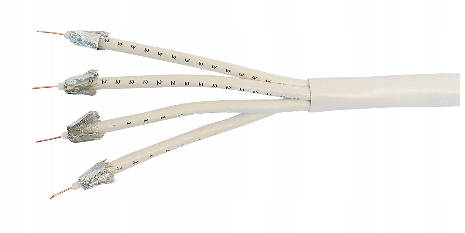 Coaxsat 115-4x3.6, 100-m-svitek