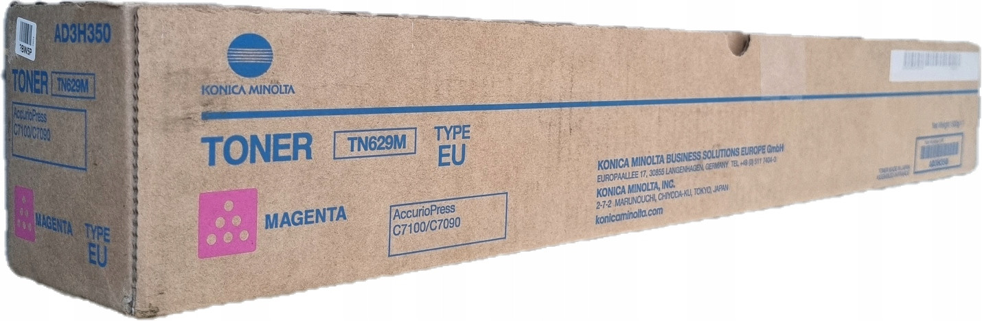 Originální toner TN-629M AD3H350 pro Konica Minolta AccurioPress C7090 C7100