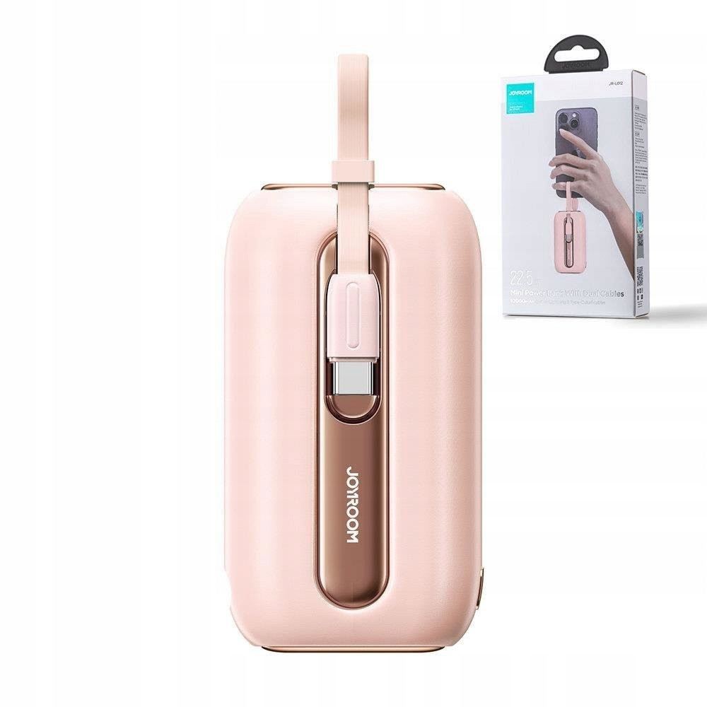 Powerbanka 10000mAh Colorful Series 22,5W s Usb-c a iPhone Lightning kabely
