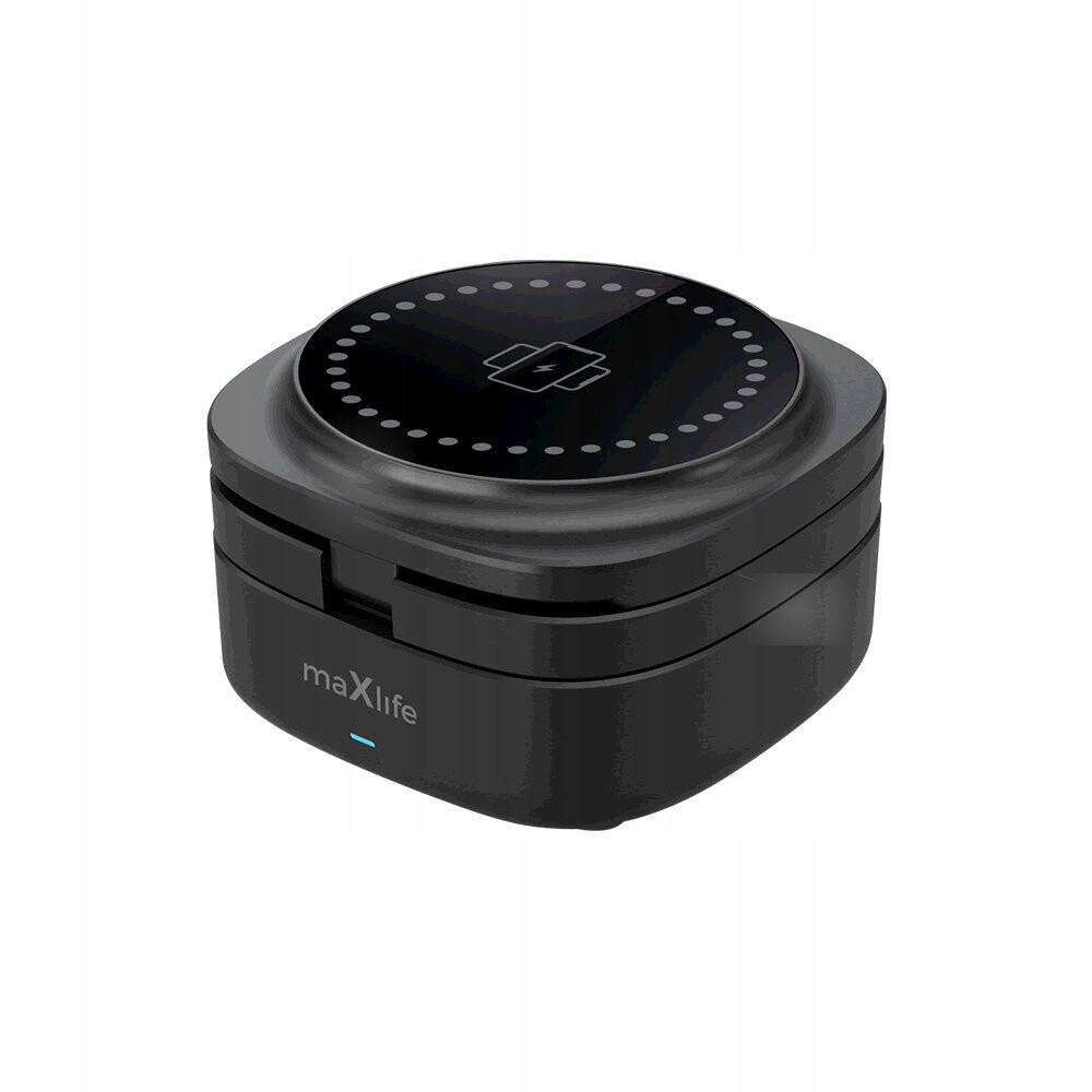Maxlife magnetická bezdrátová nabíječka MXWC-06 15W černá 3v1