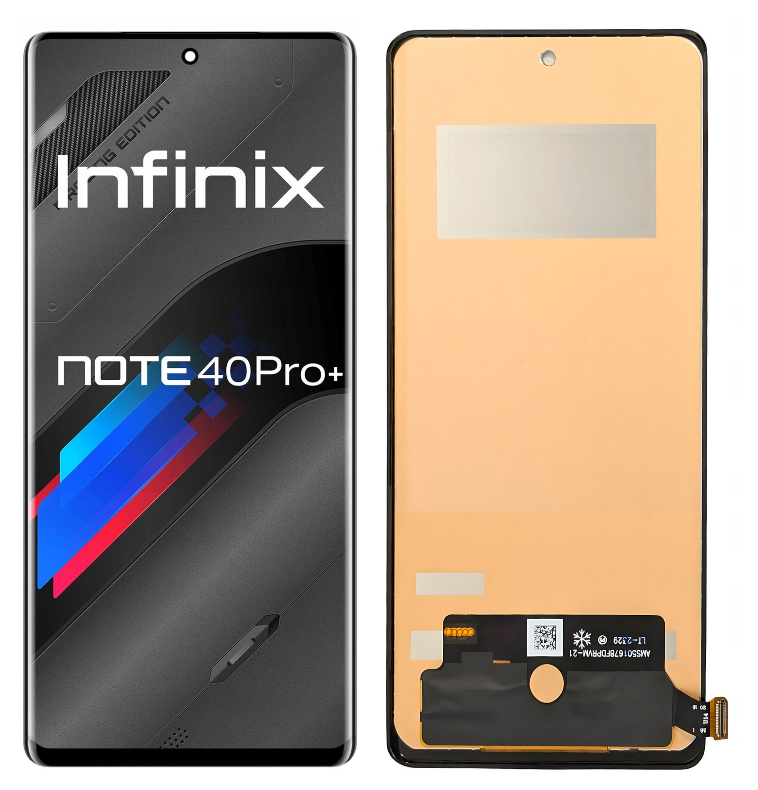 LCD Displej S Dotykem Pro Infinix Note 40 Pro Plus Incell X6851B