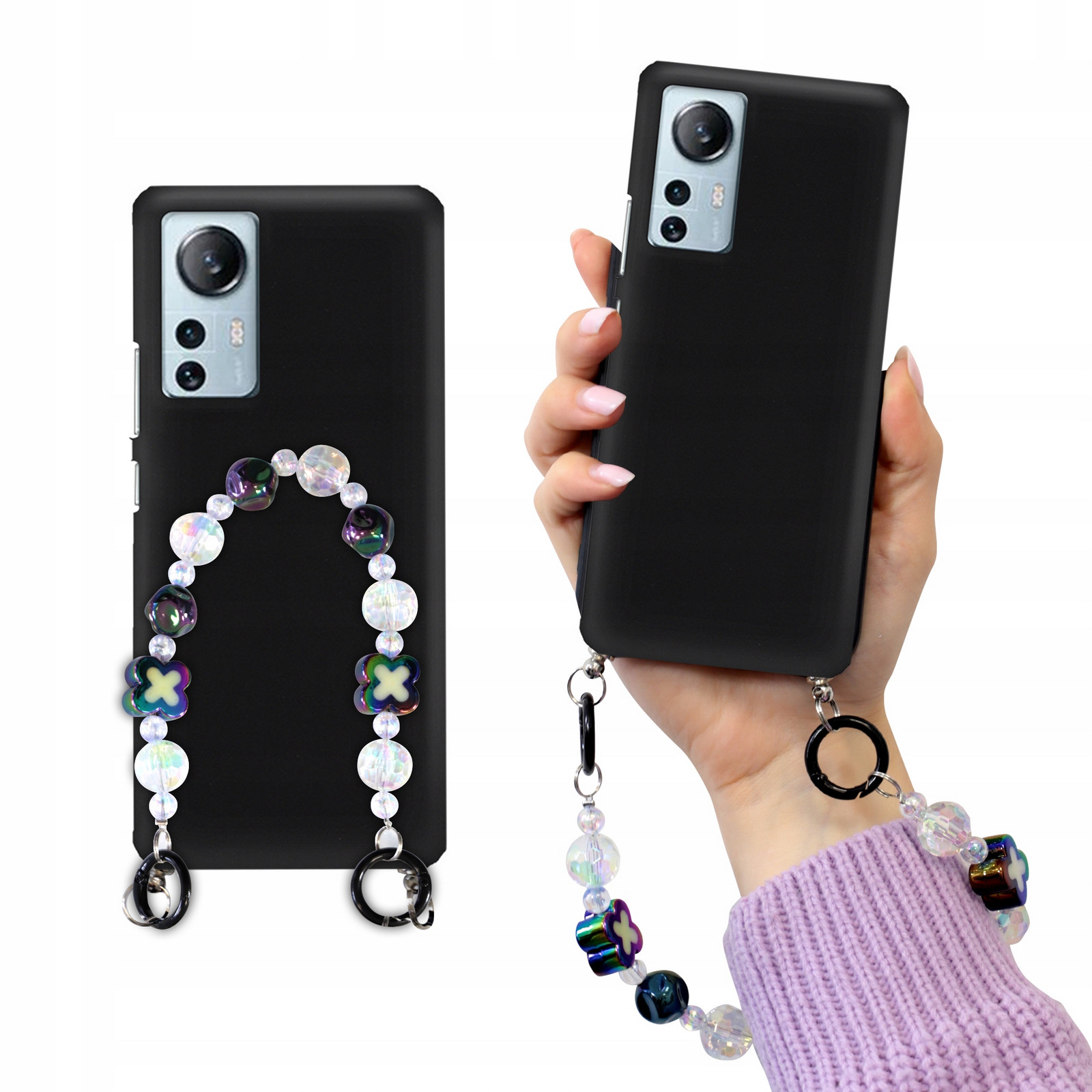 Pouzdro Matné Black Pro Xiaomi 12 Lite Korále Holo