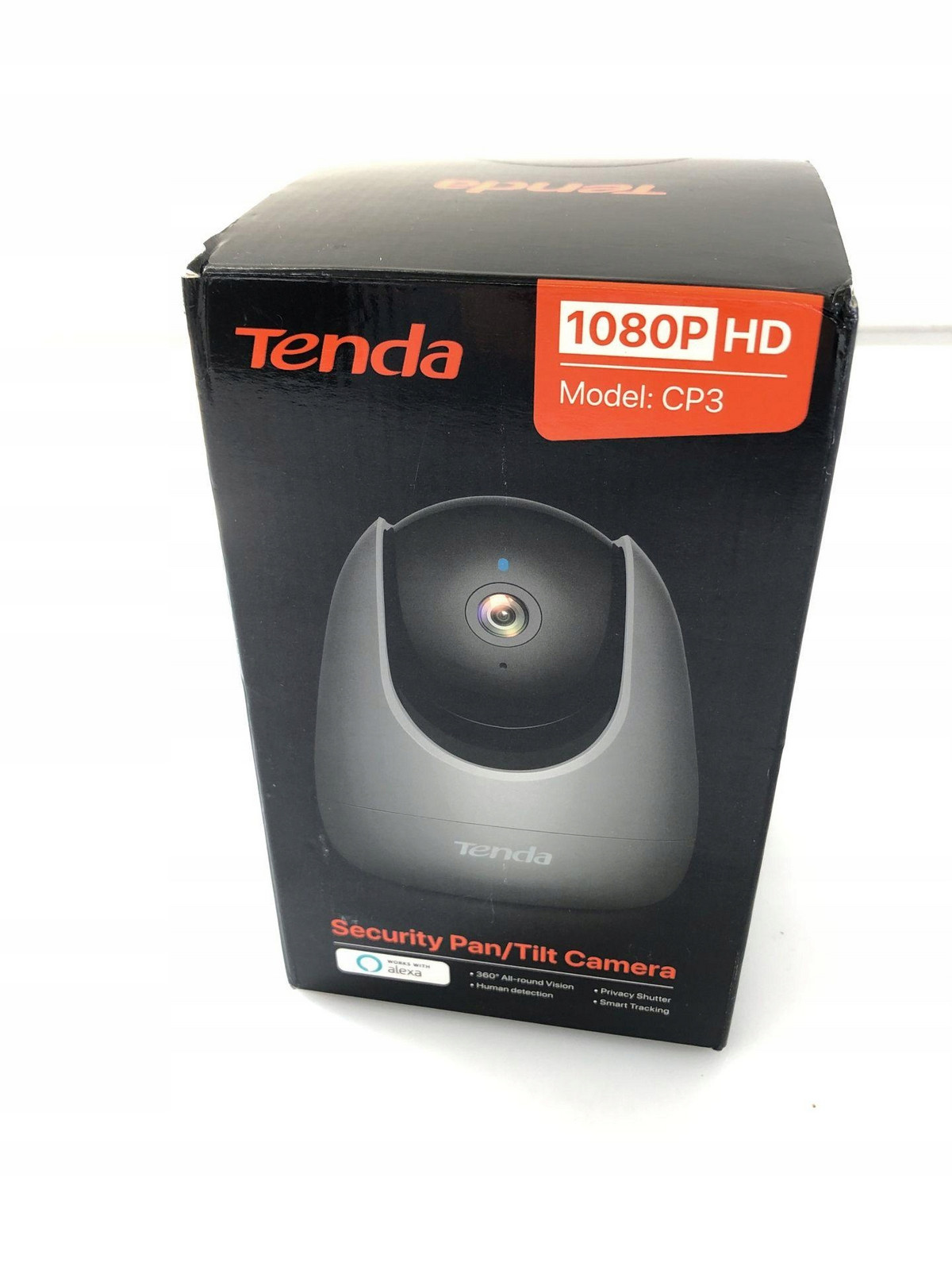 Ip kamera Tenda CP3 WiFi pro vnitřní monitorování 1080p 360°, šedá K18