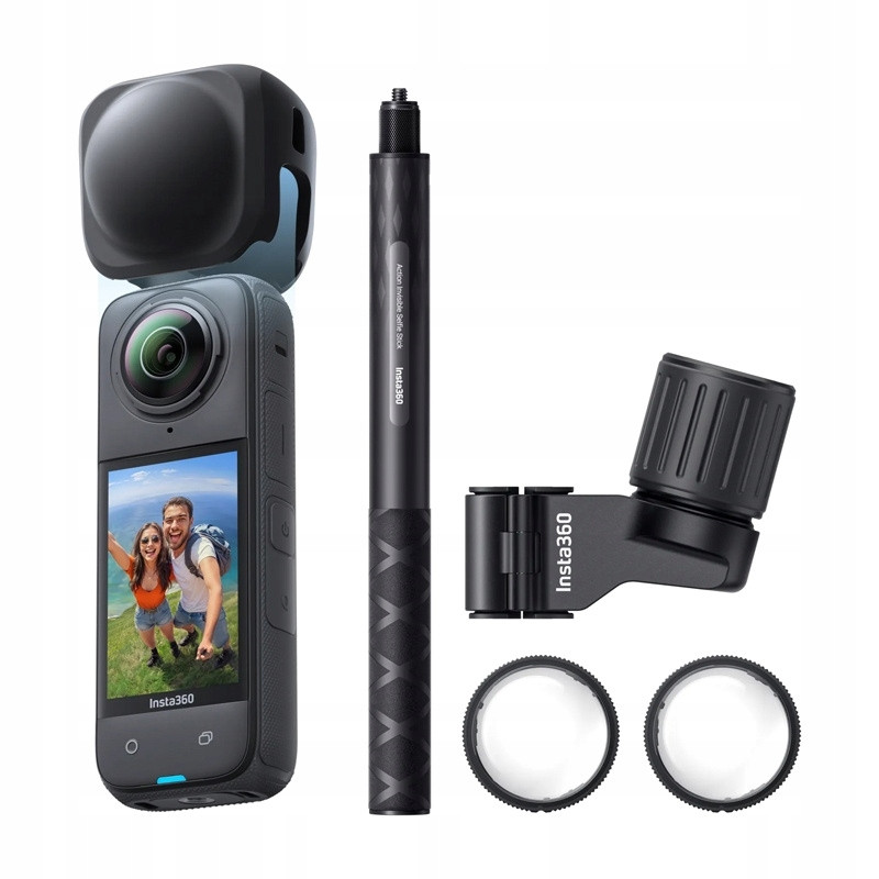 Kamera Sportovní kamera Insta360 X4 Ski Bundle 4K Uhd Hdr 5.7K 72MP