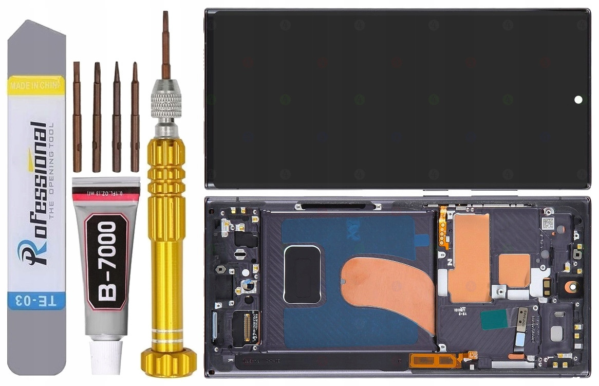 Displej Pro Samsung Galaxy S23 Ultra Incell LCD +rámeček