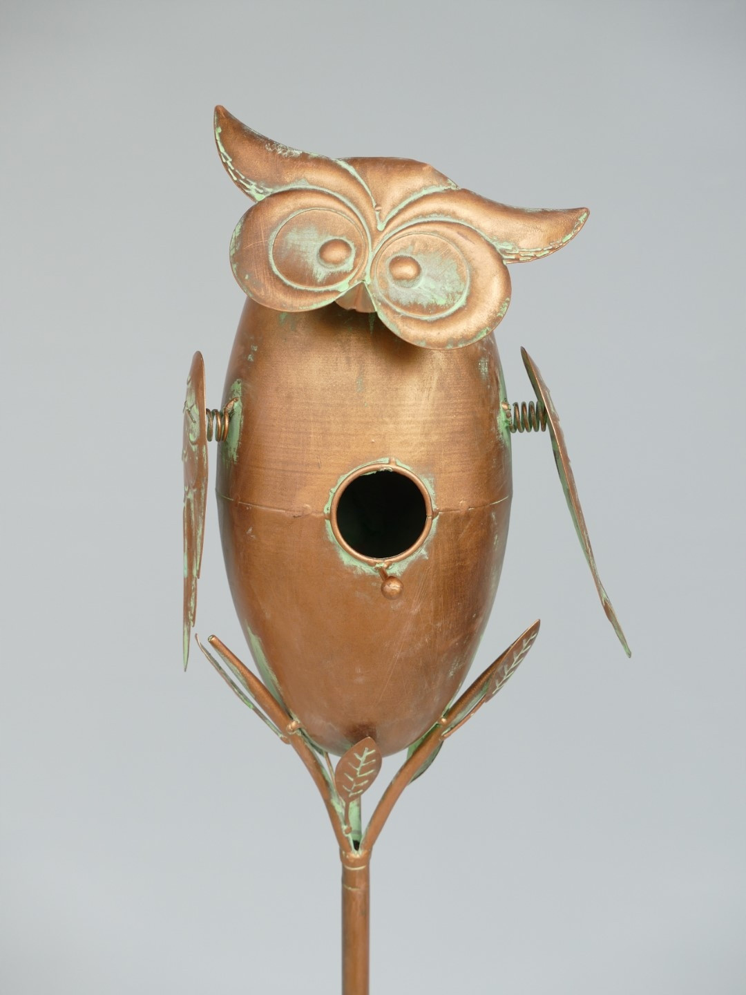 Krmítko Sova Domeček pro ptáky Zahradní dekorace, 158 cm