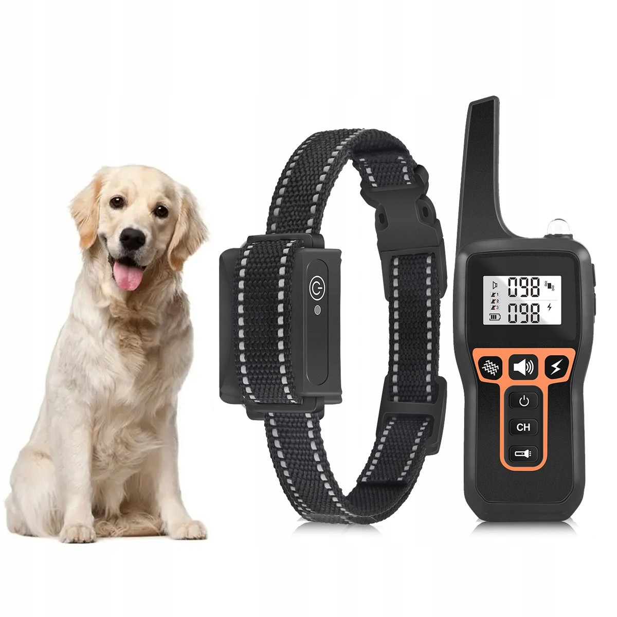 Elektrický výcvikový obojek pro psa, voděodolný, výcvikový obojek pro psy Pilot