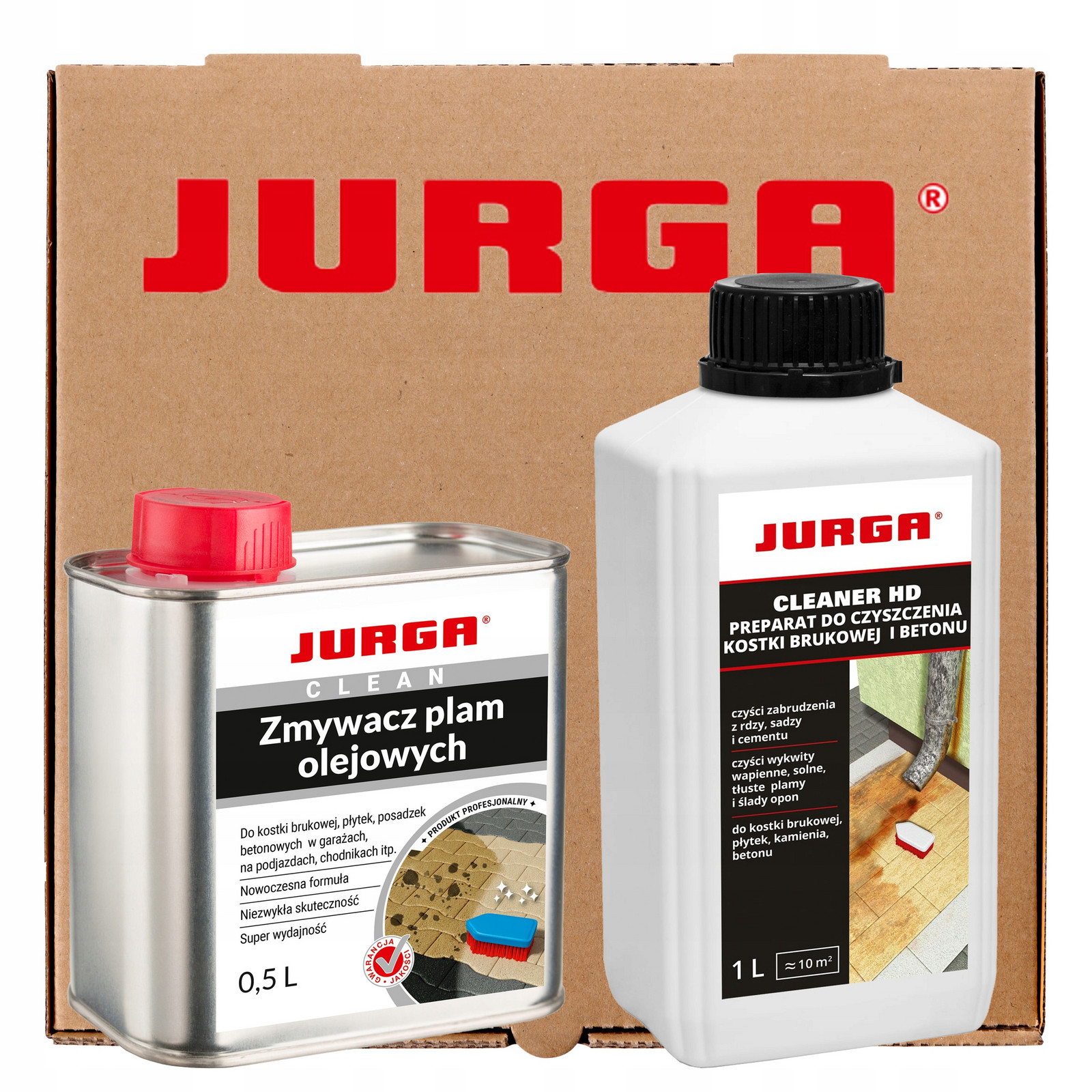 Čistič olejových skvrn 0,5 l čistič Hd 1 l Silný tekutý čistič dlažebních kostek