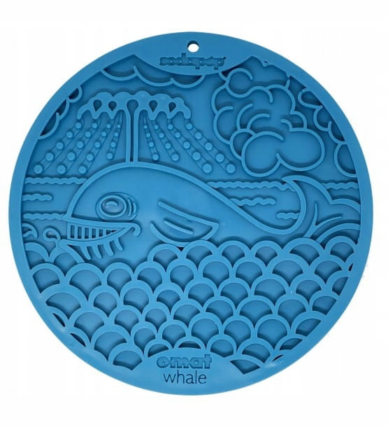 Emat Whale Velryba SodaPup lízací podložka s přísavkami
