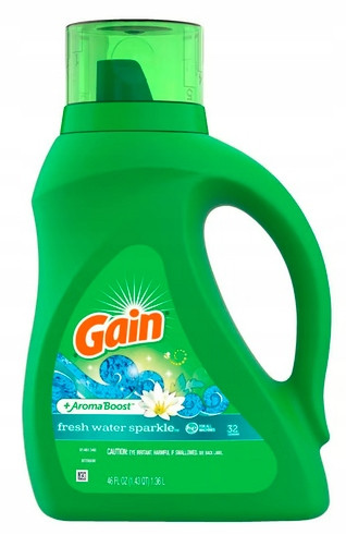 Gain Odor Defense 1,36 l 32 praní Univerzální gel na praní tkanin