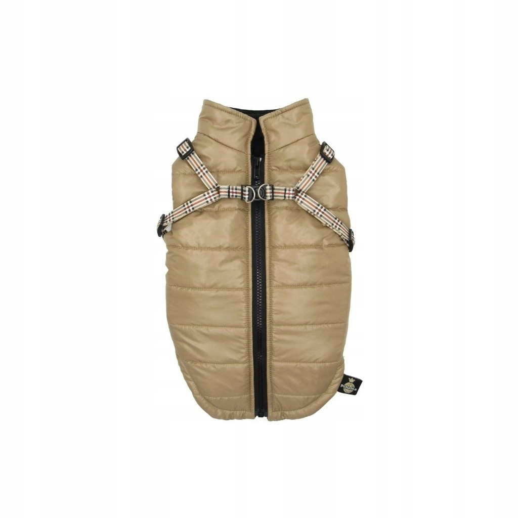 Bunda pro psa Tobiáš béžová velikost xs