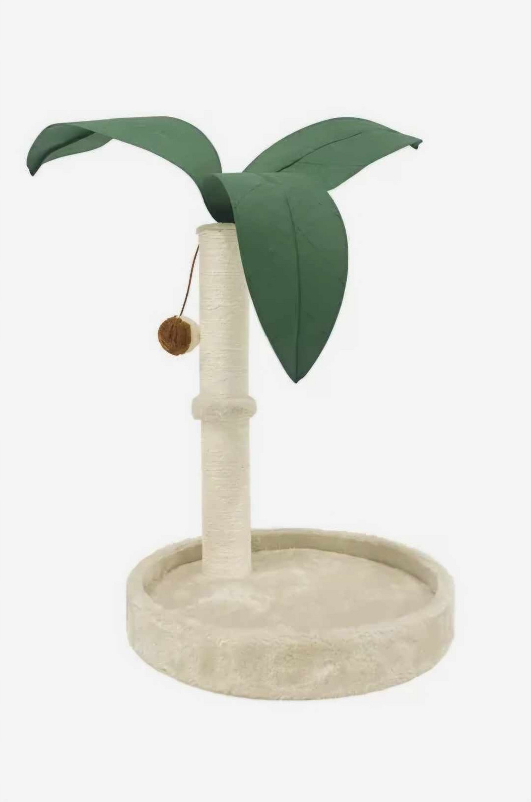 Škrabadlo Pelíšek Zoofari Palma 40x48 cm s visícím míčem