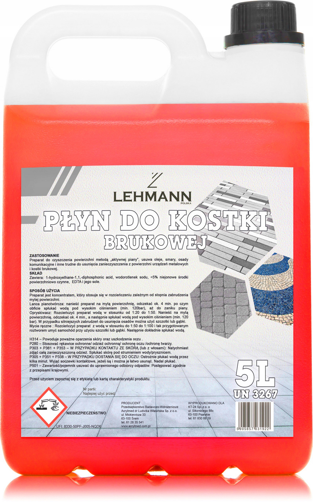 Tekutina Na Čištění Dlažby Z Kovu Plandek Koncentrát 5 l příslušenství myčky