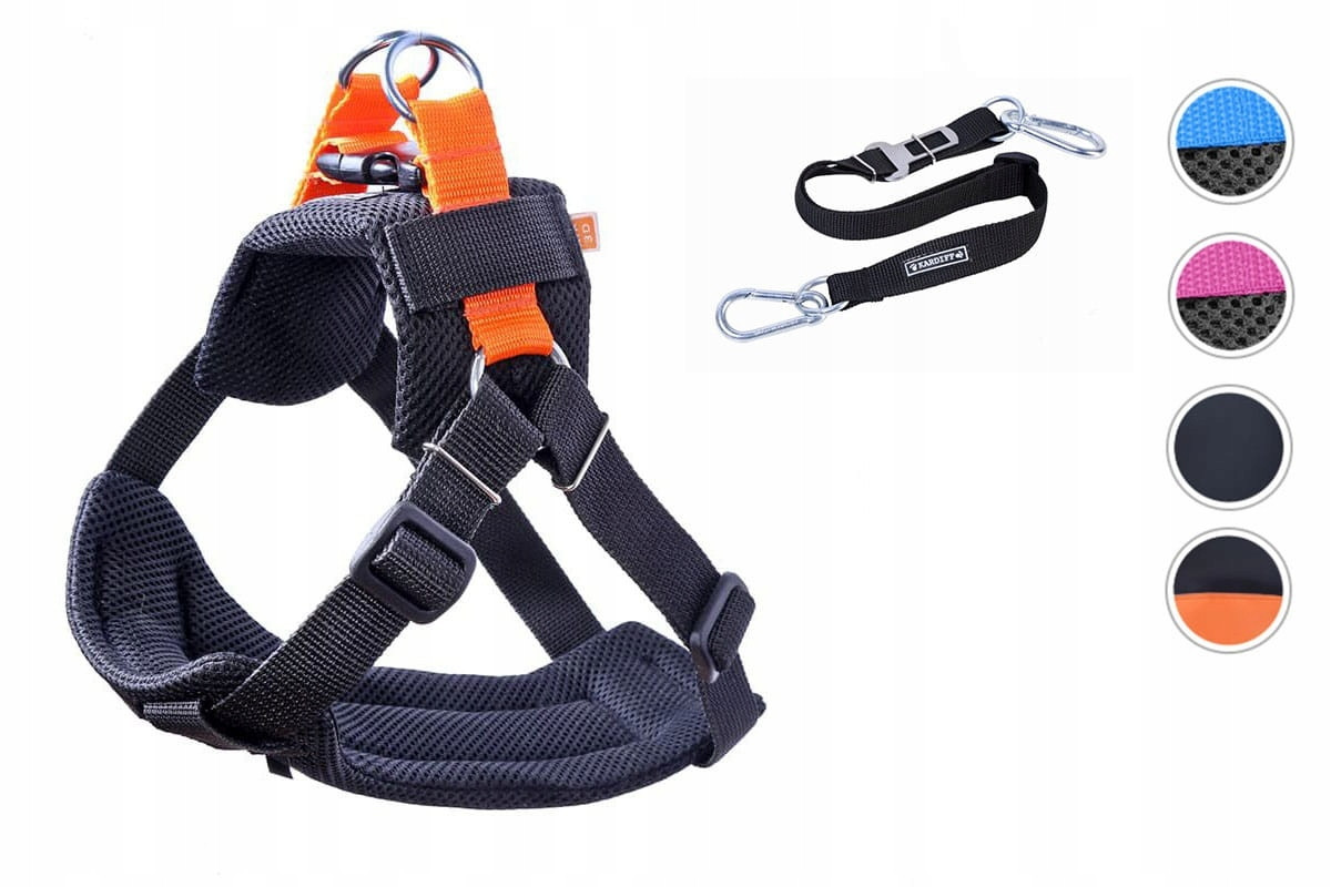 Bezpečnostní pásy postroje vodítko pro psa Komplet Velikost S