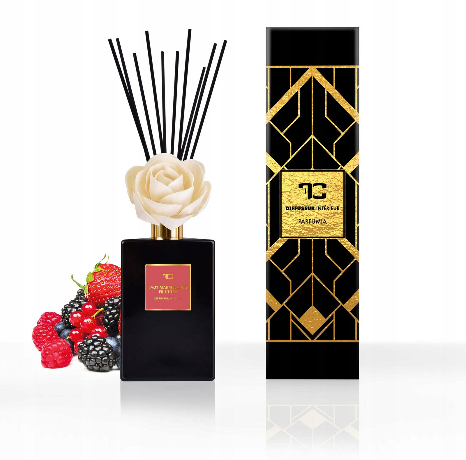 Dedra 500 ml difuzér Flow tyčinky, Lady Marmelade's, Parfumia