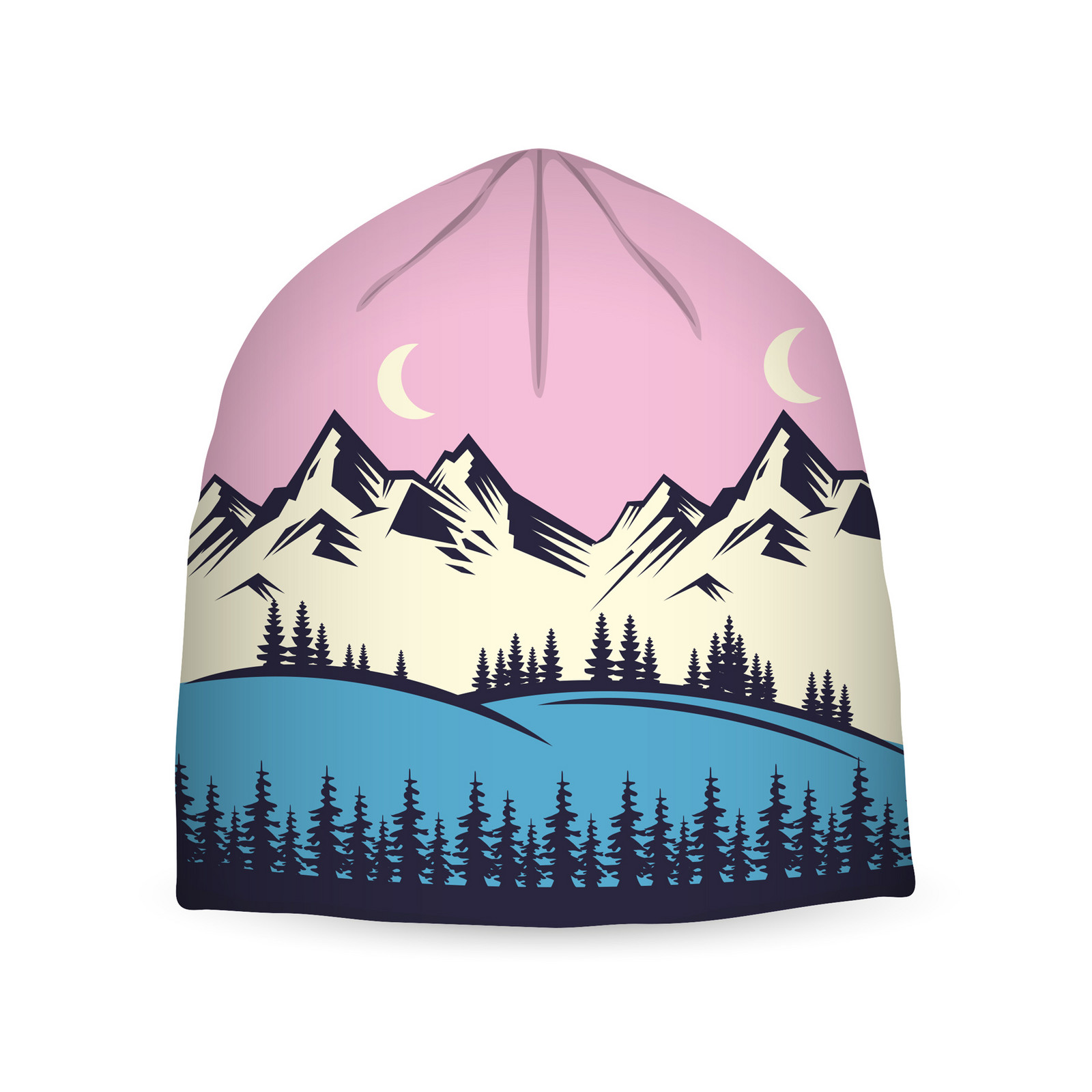 Čepice Štíty hor tenká