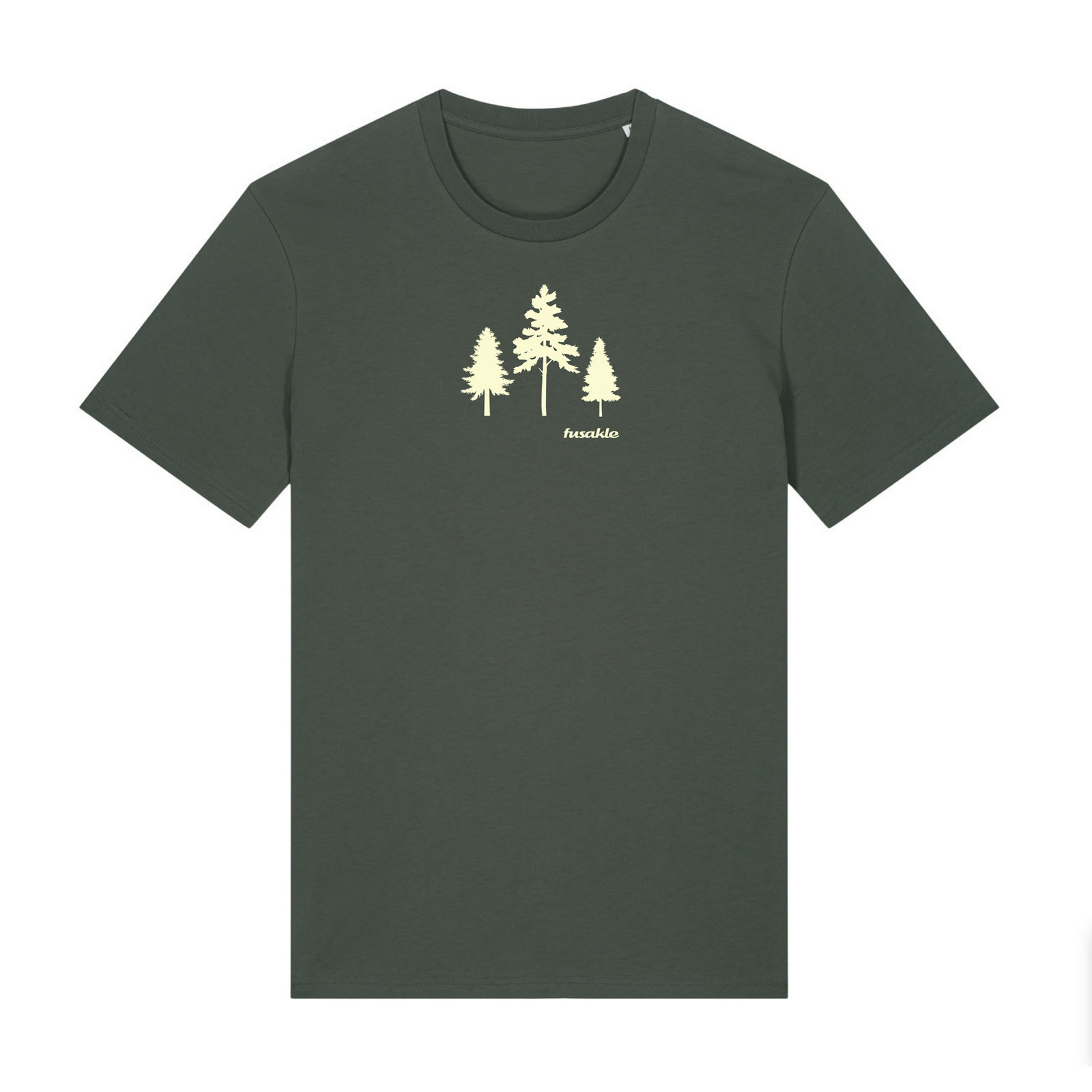 Tričko Stromy kaki