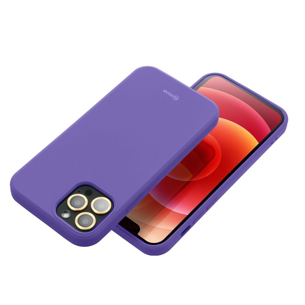Zadní silikonový kryt ROAR case COLORFUL JELLY pro Samsung Galaxy A15 4G / A15 5G, purple