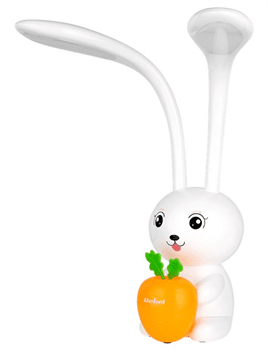 Stolní lampa dětská s regulací REBEL KOM1024, králík