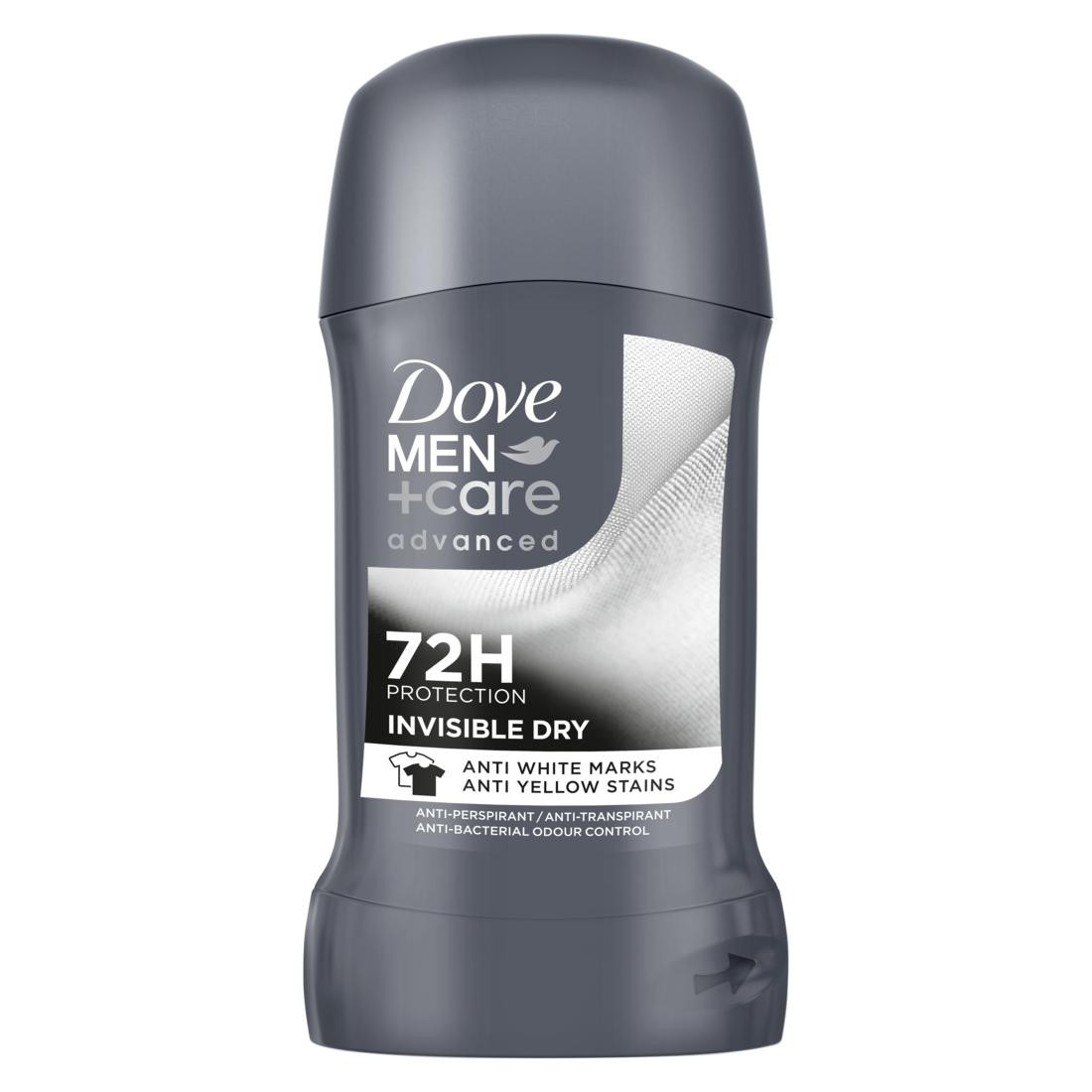 Dove Tuhý antiperspirant Men Care Advanced Invisible Dry (Anti-Perspirant) 50 ml