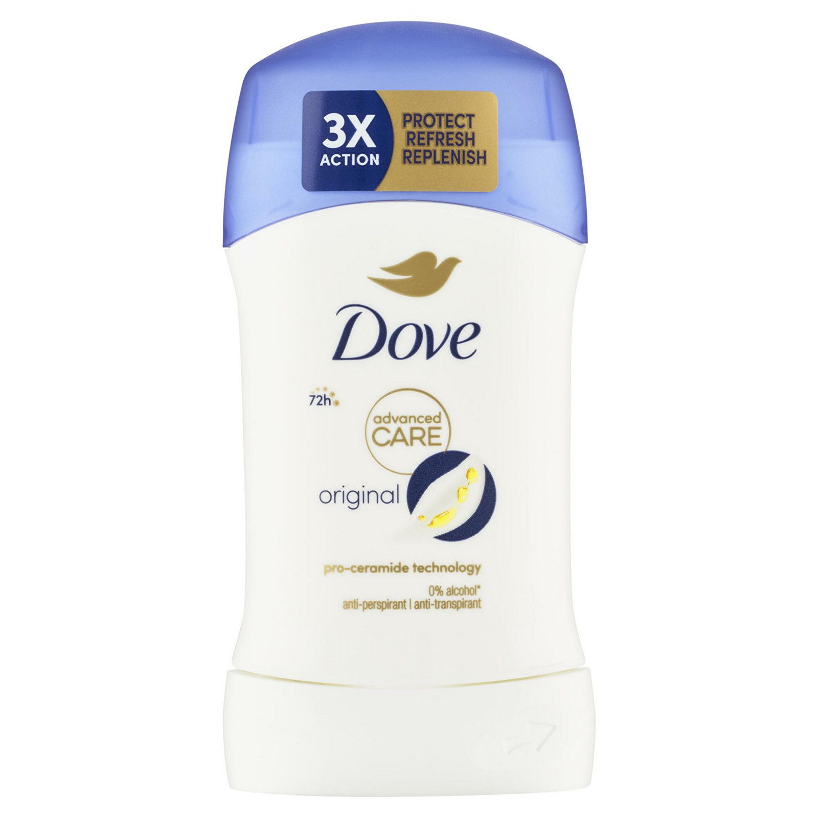 Dove Tuhý antiperspirant Advanced Care Original (Anti-Perspirant) 50 ml