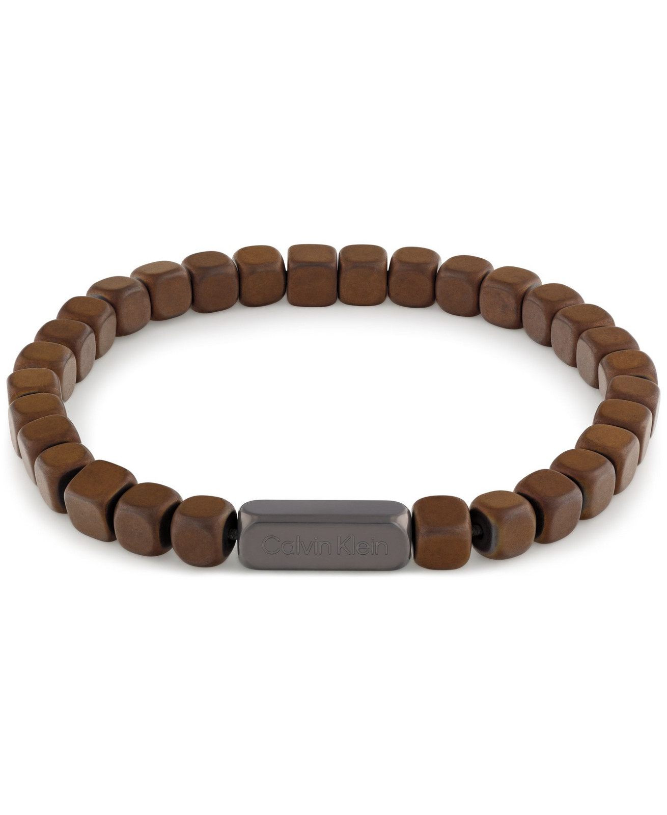 Calvin Klein Pánský korálkový náramek z oceli 35100061