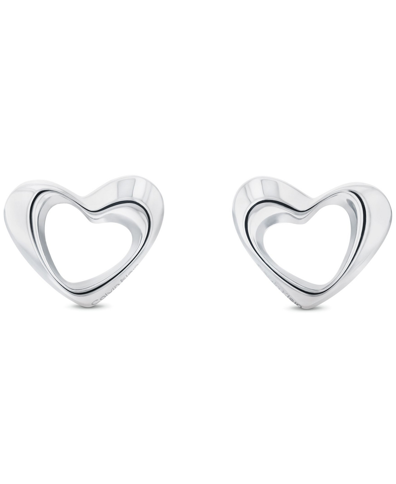 Calvin Klein Romantické ocelové náušnice Srdíčka Enchanting 35000759