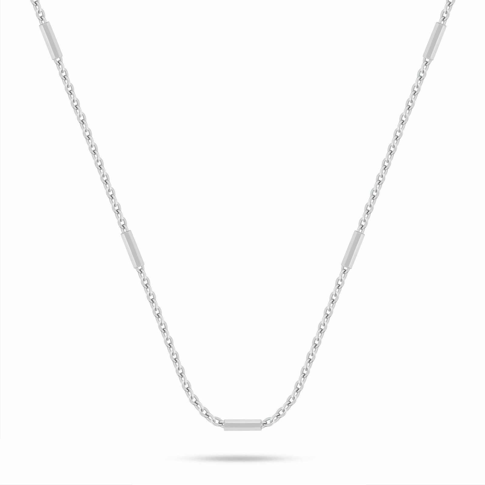 Brilio Silver Něžný stříbrný náhrdelník NCL197W