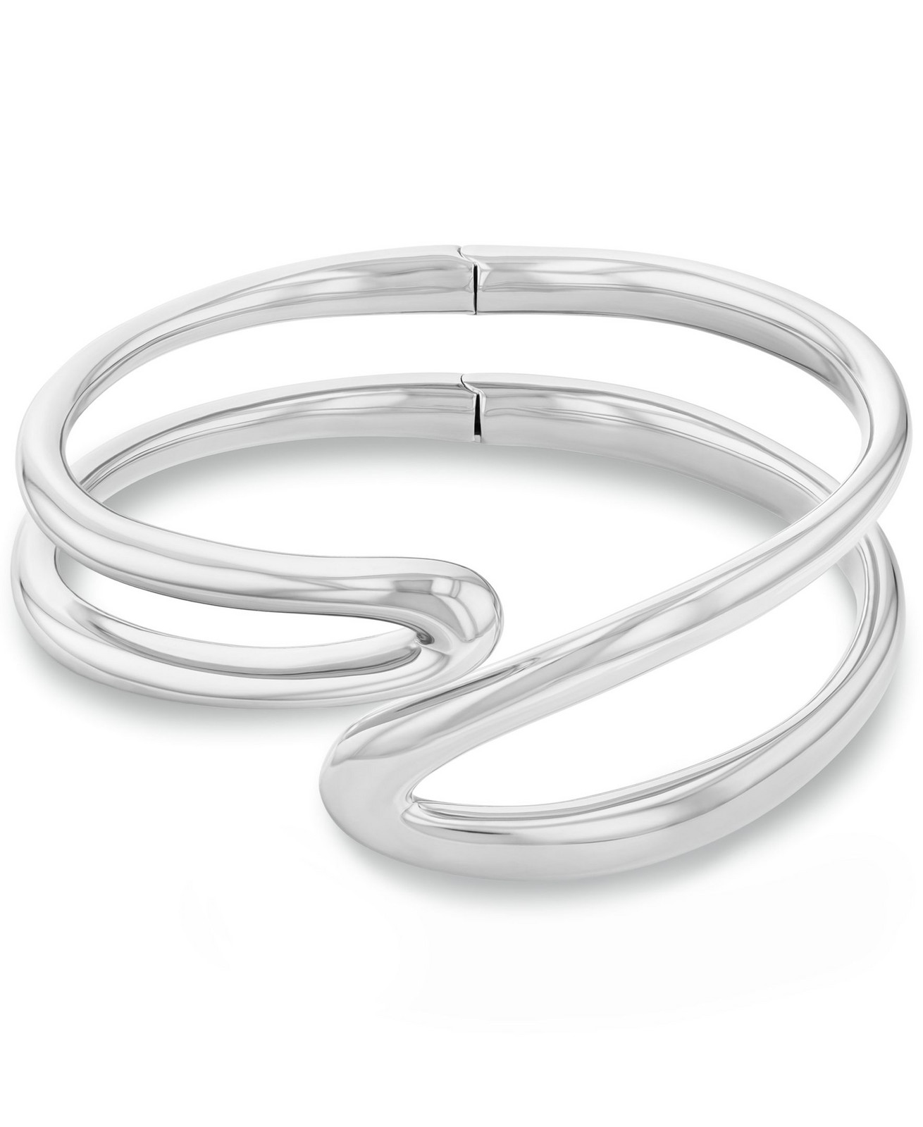 Calvin Klein Pevný otevřený náramek z oceli Statement 35000753