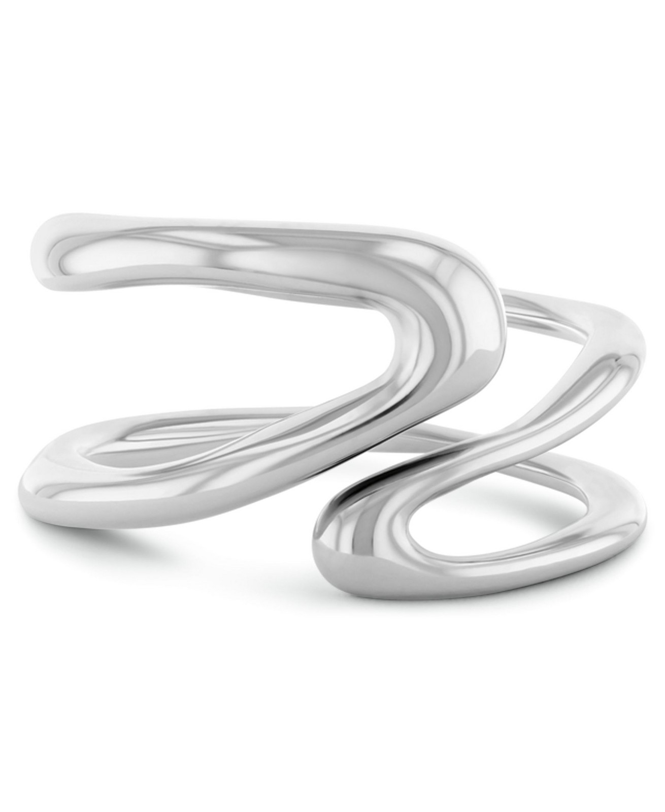 Calvin Klein Designový ocelový prsten Statement Links 35000751 56 mm