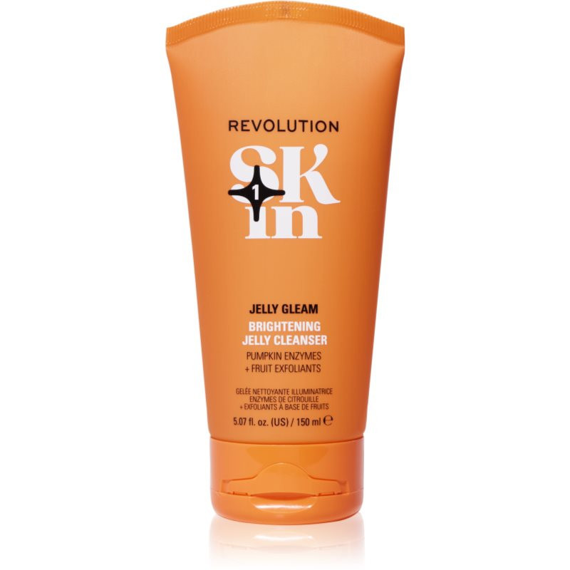 Revolution Skincare Be Bright Jelly Glow rozjasňující čisticí gel 150 ml